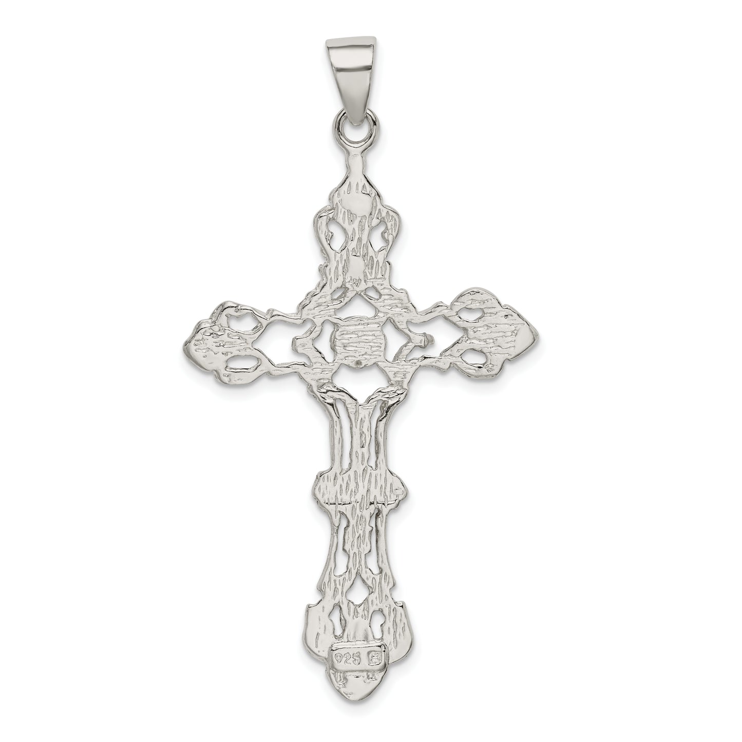 Sterling Silver Inri Cross Pendant