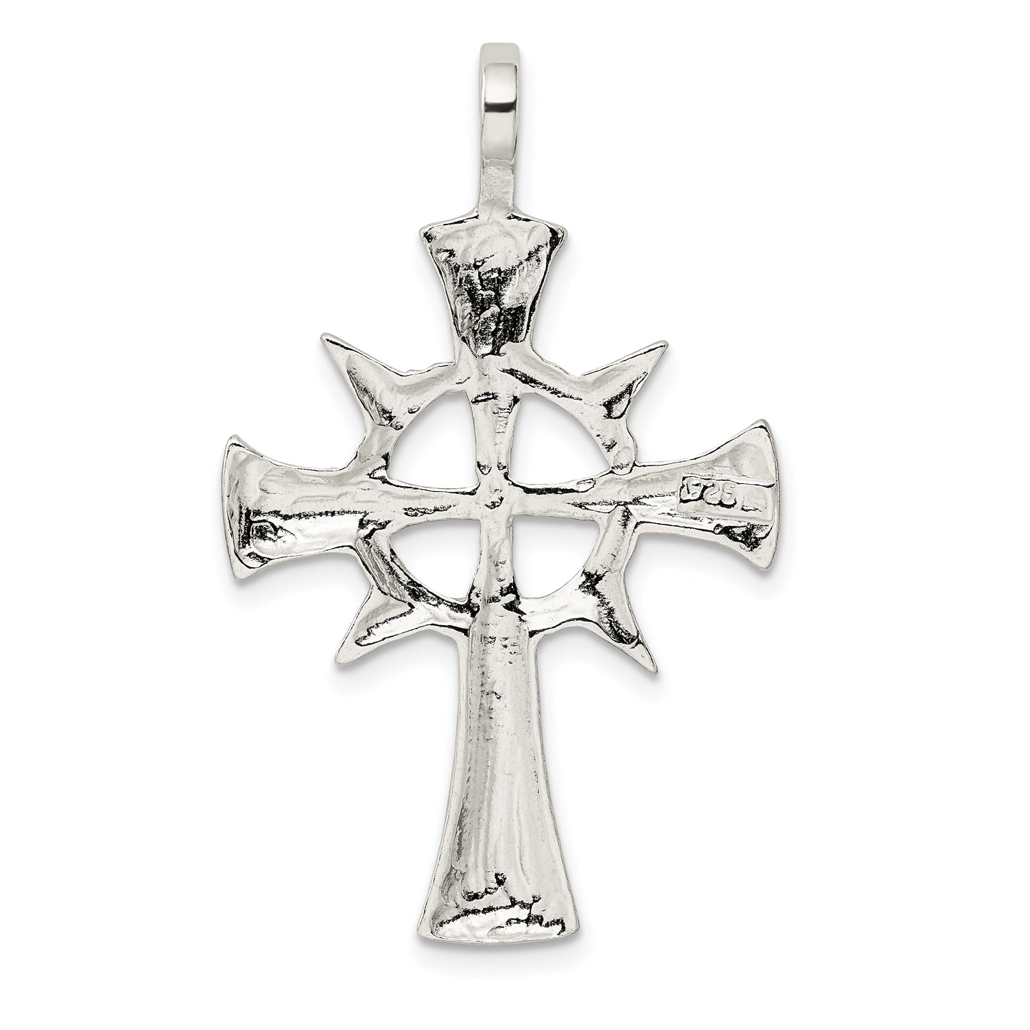 Sterling Silver Iona Cross Pendant