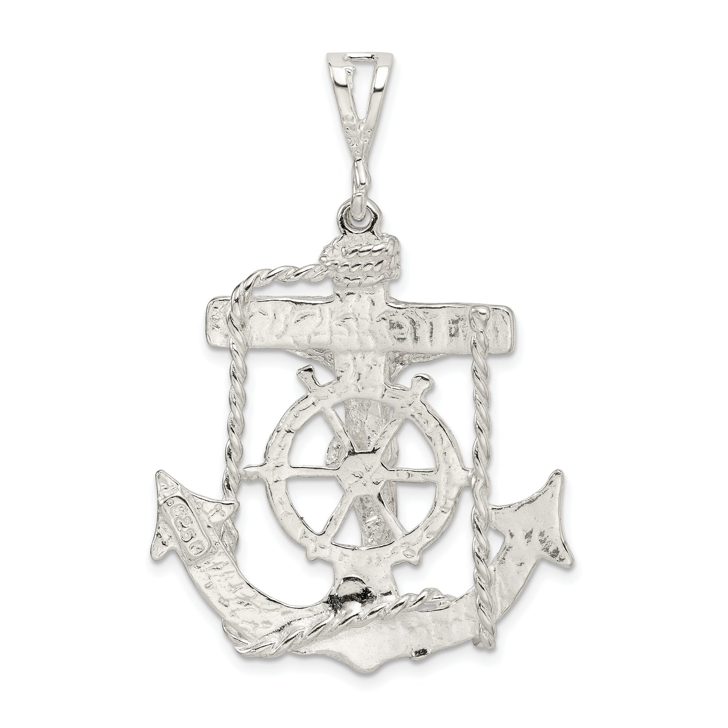 Sterling Silver Mariner Cross Pendant