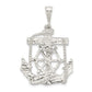 Sterling Silver Mariner Cross Pendant