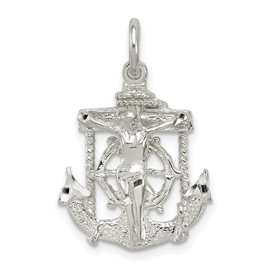 Sterling Silver Mariner Cross Pendant