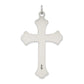 Sterling Silver Antiqued Cross Pendant