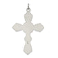 Sterling Silver Antiqued Cross Pendant