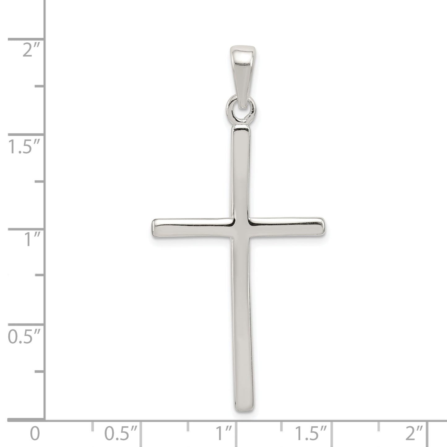 Sterling Silver Latin Cross Pendant