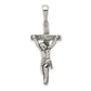 Sterling Silver Antiqued Crucifix Pendant