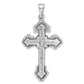 Sterling Silver Antiqued Crucifix Pendant