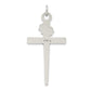 Sterling Silver Antiqued Crucifix Pendant