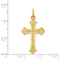 Sterling Silver & 24K Gold -Plated Cross Pendant