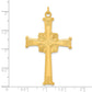 Sterling Silver & 24K Gold-Plated Cross Pendant