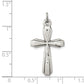 Sterling Silver Antiqued Cross Pendant