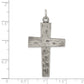 Sterling Silver Antiqued Cross Pendant