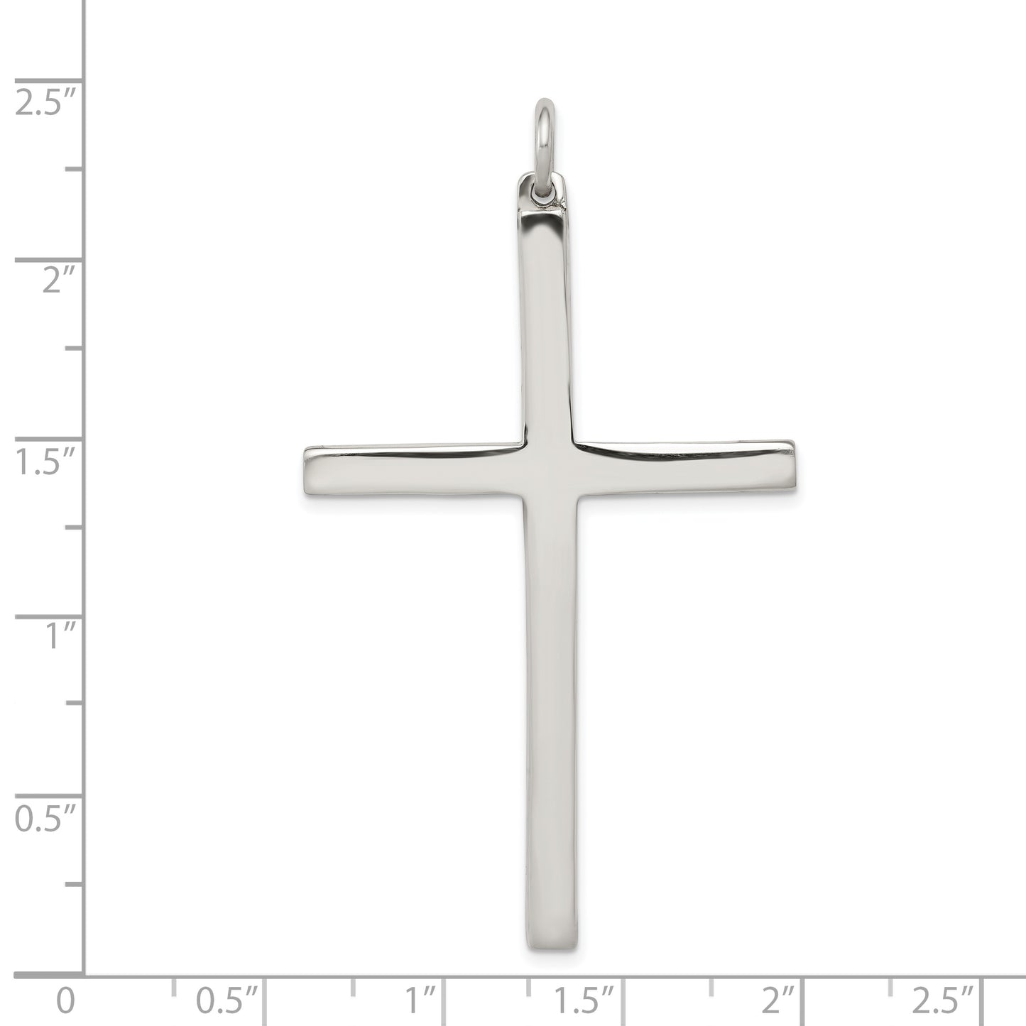 Sterling Silver Latin Cross Pendant