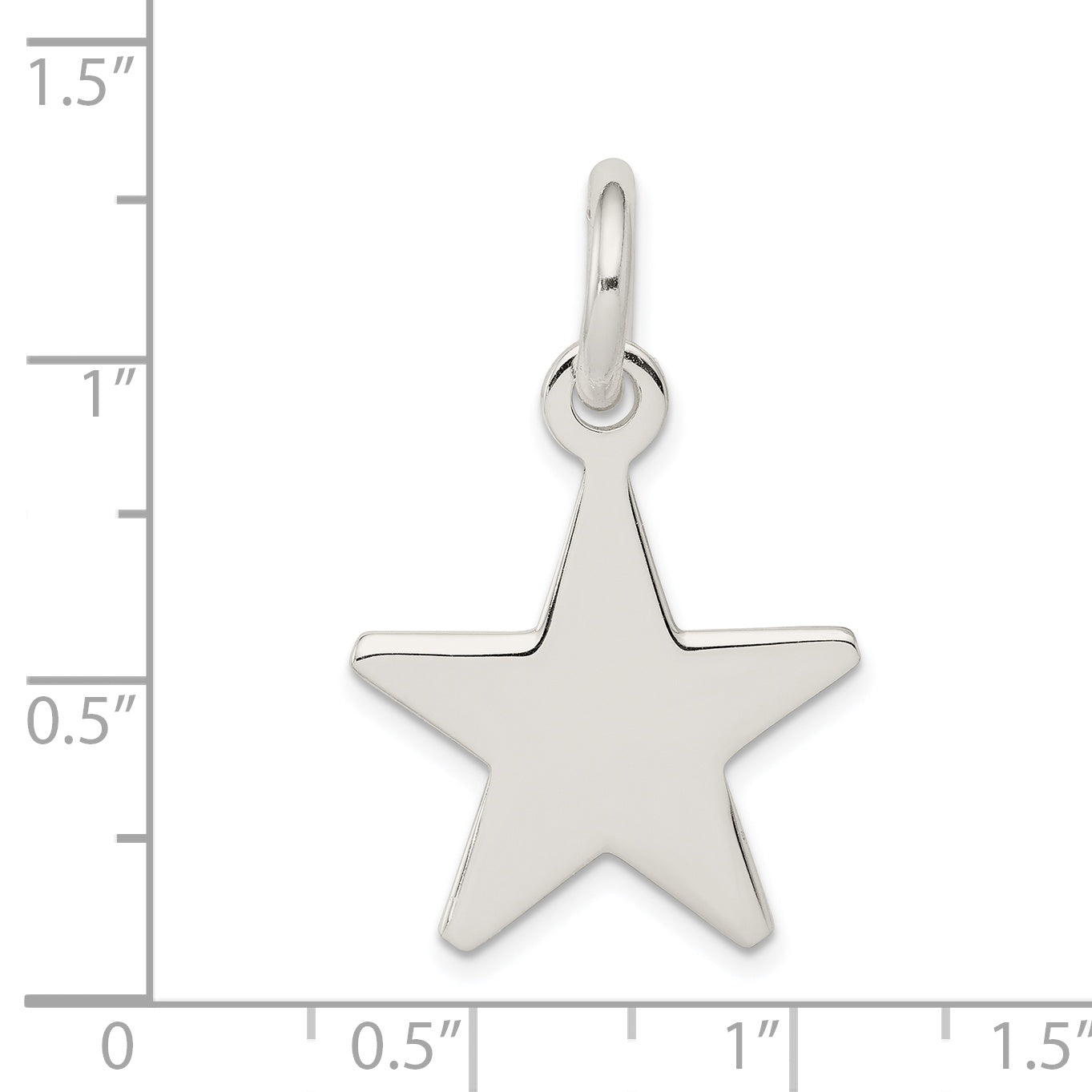 Sterling Silver Star Pendant