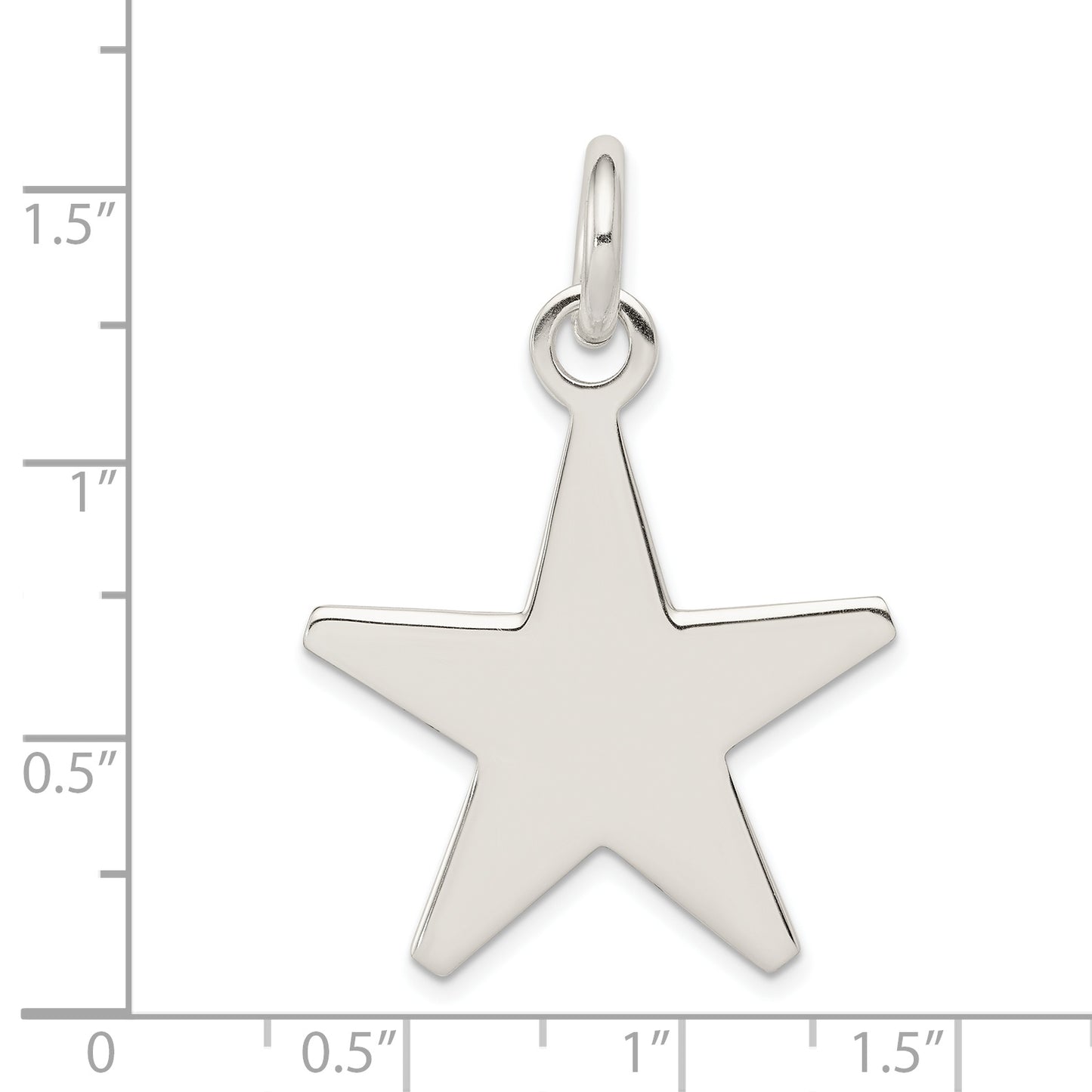 Sterling Silver Star Pendant