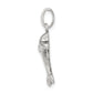 Sterling Silver Antiqued Dolphin Pendant