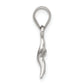 Sterling Silver Rhodium-Platedstarfish Pendant