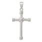 Sterling Silver Polished Cross Pendant