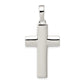 Sterling Silver Polished Cross Pendant