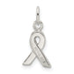 Sterling Silver Blue Enameled Awareness Charm