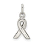 Sterling Silver Orange Enameled Awareness Charm