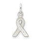 Sterling Silver Pink Enameled Awareness Charm