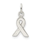 Sterling Silver Brown Enameled Awareness Charm