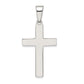 Sterling Silver Polished Cross Pendant