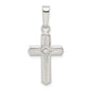 Sterling Silver Polished Cross Pendant