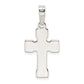 Sterling Silver Polished Cross Pendant