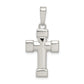 Sterling Silver Polished Cross Pendant