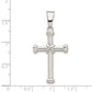 Sterling Silver Polished Cross Pendant