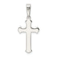 Sterling Silver Polished Cross Pendant