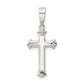 Sterling Silver Polished Cross Pendant