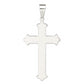 Sterling Silver Polished Cross Pendant