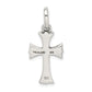 Sterling Silver Antiqued Cross Pendant