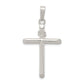 Sterling Silver Polished Inri Cross Pendant