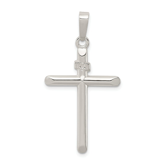 Sterling Silver Polished Inri Cross Pendant