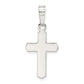 Sterling Silver Polished Cross Pendant