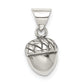 Sterling Silver Antiqued Acorn Pendant