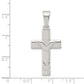 Sterling Silver Polished Cross Pendant