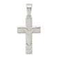 Sterling Silver Polished Cross Pendant