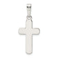 Sterling Silver Polished Cross Pendant