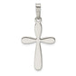 Sterling Silver Polished Latin Cross Pendant