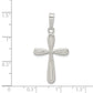 Sterling Silver Polished Latin Cross Pendant