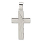 Sterling Silver Polished Cross Pendant