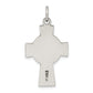 Sterling Silver Antiqued Irish Cross Pendant