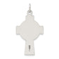 Sterling Silver Antiqued Irish Cross Pendant