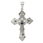 Sterling Silver Antiqued Crucifix Pendant