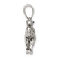 Sterling Silver Antiqued 3-D Camel Reversible Pendant