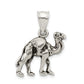 Sterling Silver Antiqued 3-D Camel Reversible Pendant